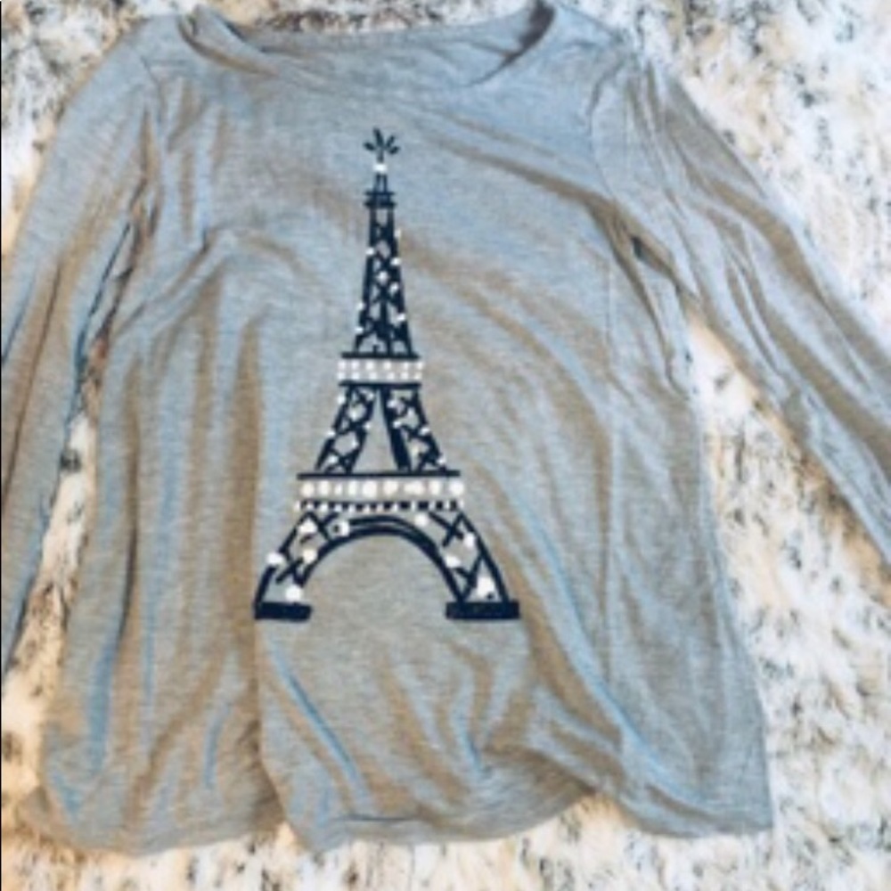 Eiffel Tower long sleeve shirt